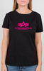 Alpha Industries New Basic Neon Print T-shirt för damer