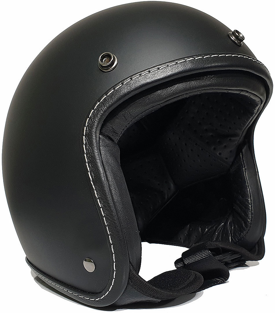 Bores Bogo 4 Final Edition Jet Helmet, black, Size 2XS 53 54, black, Size 2XS 53 54