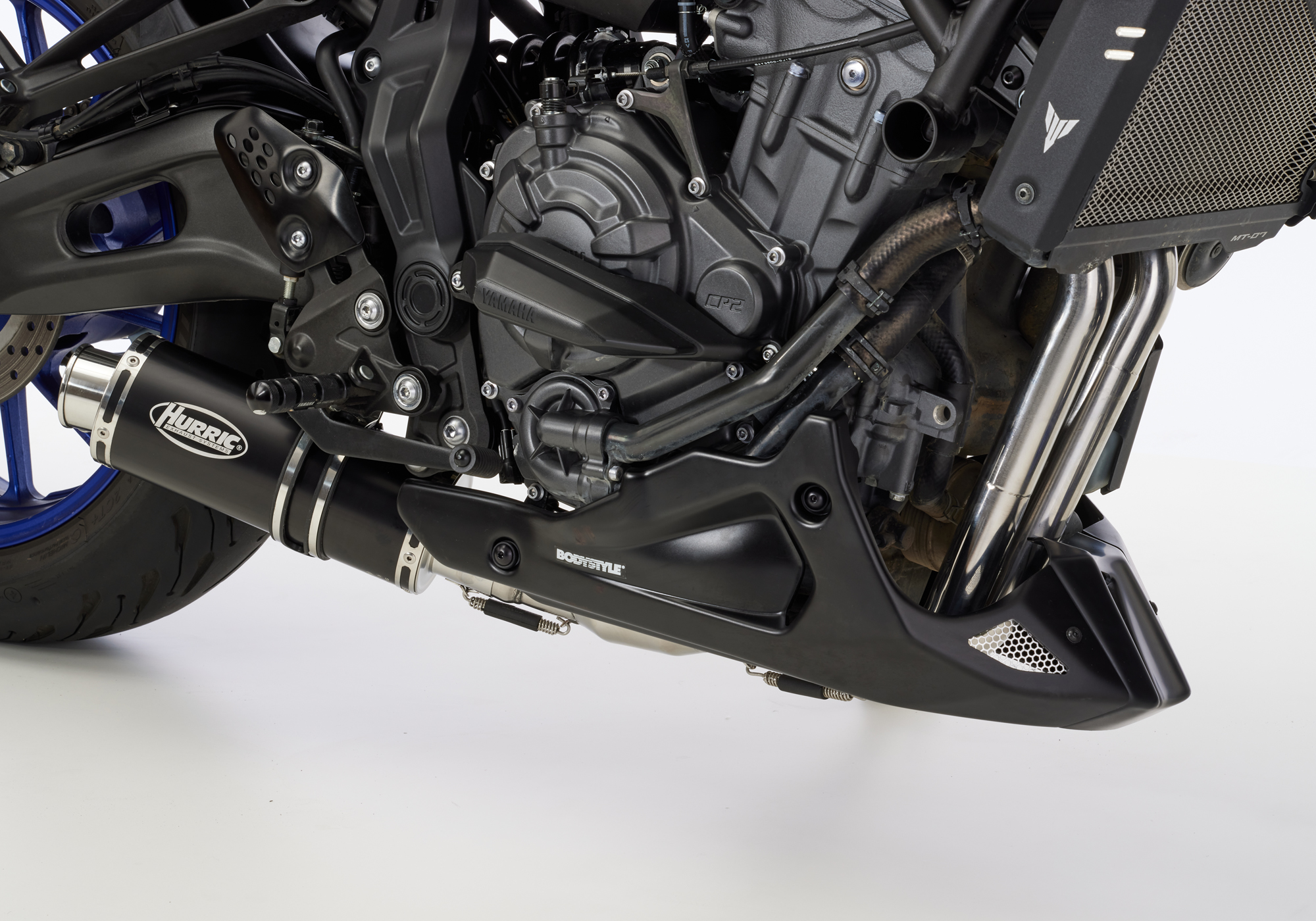 BODYSTYLE belly pan ABS plastics black, black