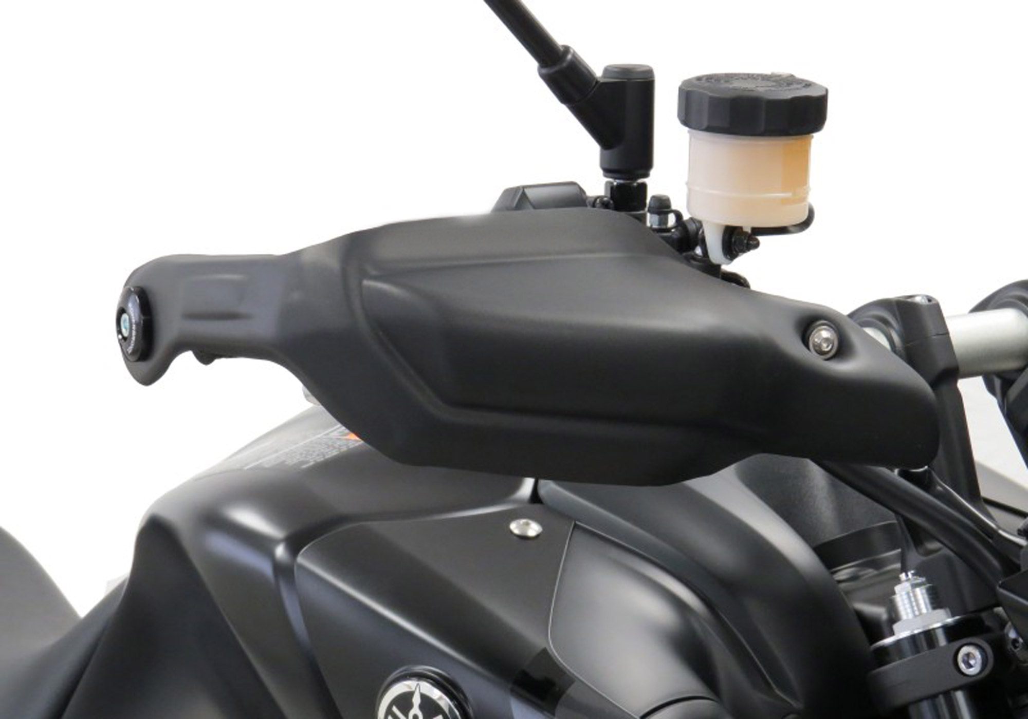 BODYSTYLE hand guards ABS plastics matt black, black