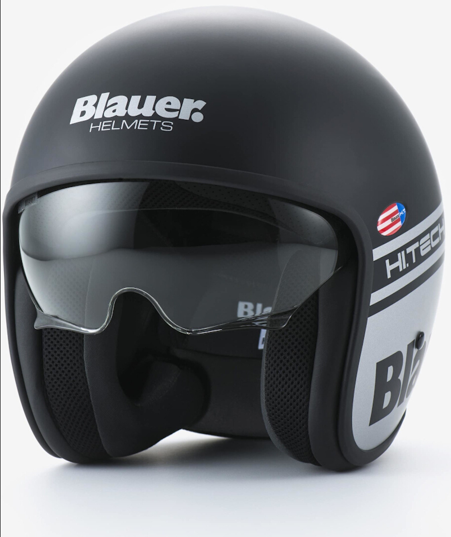 Blauer Pilot 1.100 Jet Helmet, black-white, Size XS, black-white, Size XS