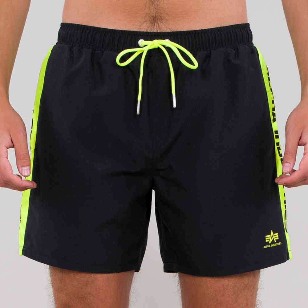 Alpha Industries Printed Stripe Swimming Shorts