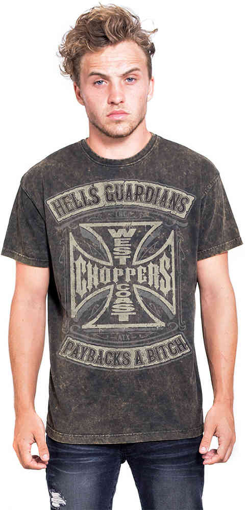 West Coast Choppers Hells Guardians Vintage футболка