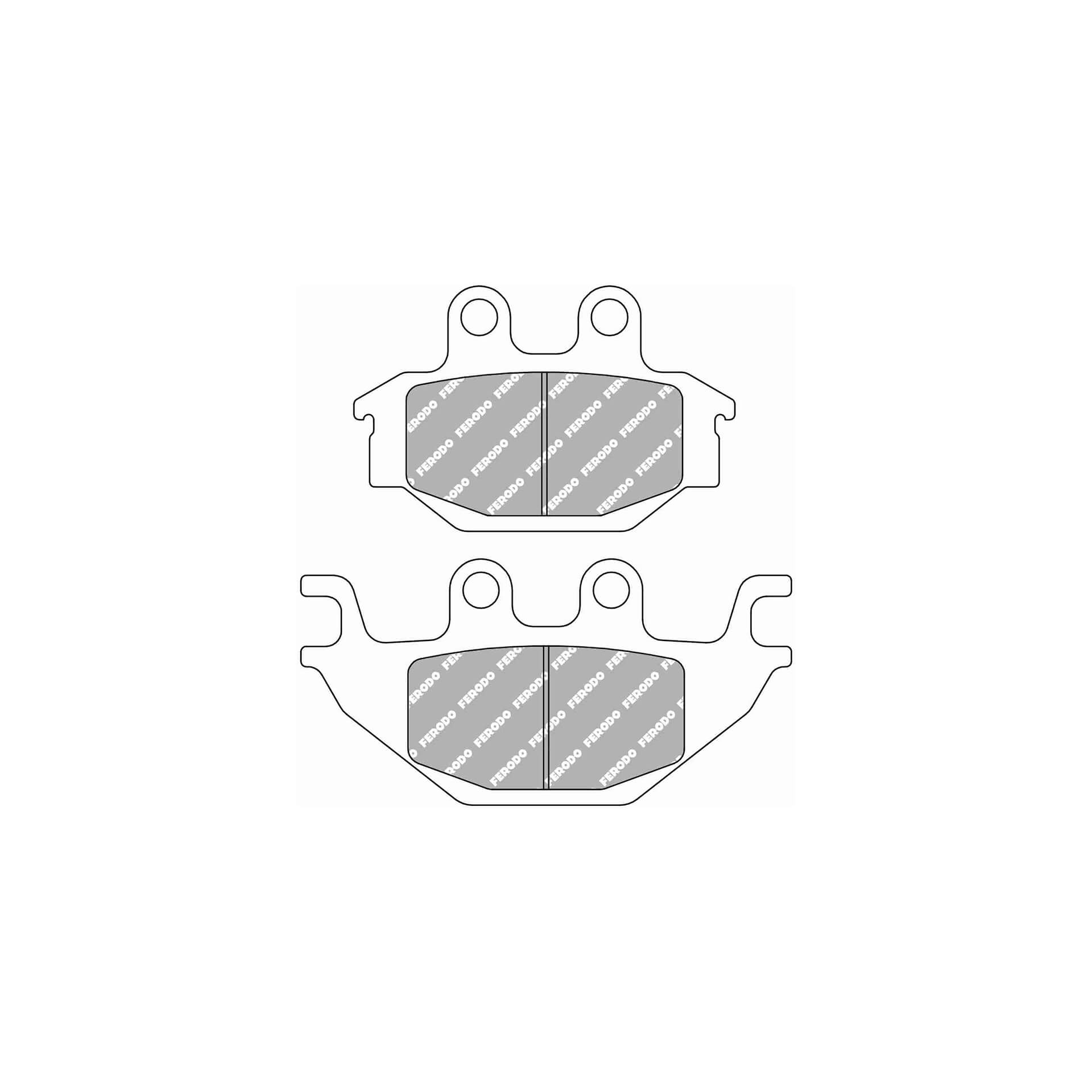 FERODO Brake pad FDB 2184P Platinum