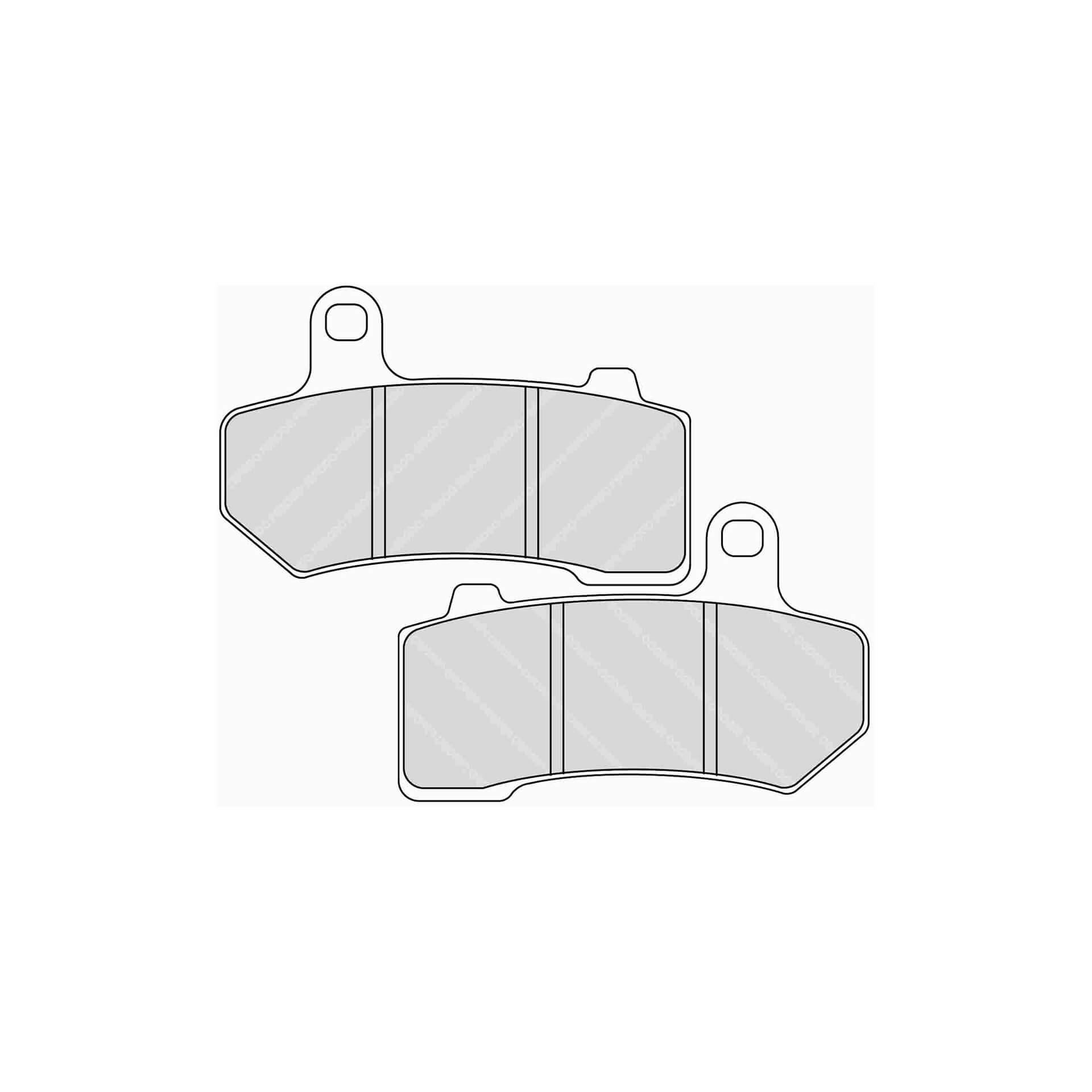 FERODO Brake pad FDB 2210P Platinum