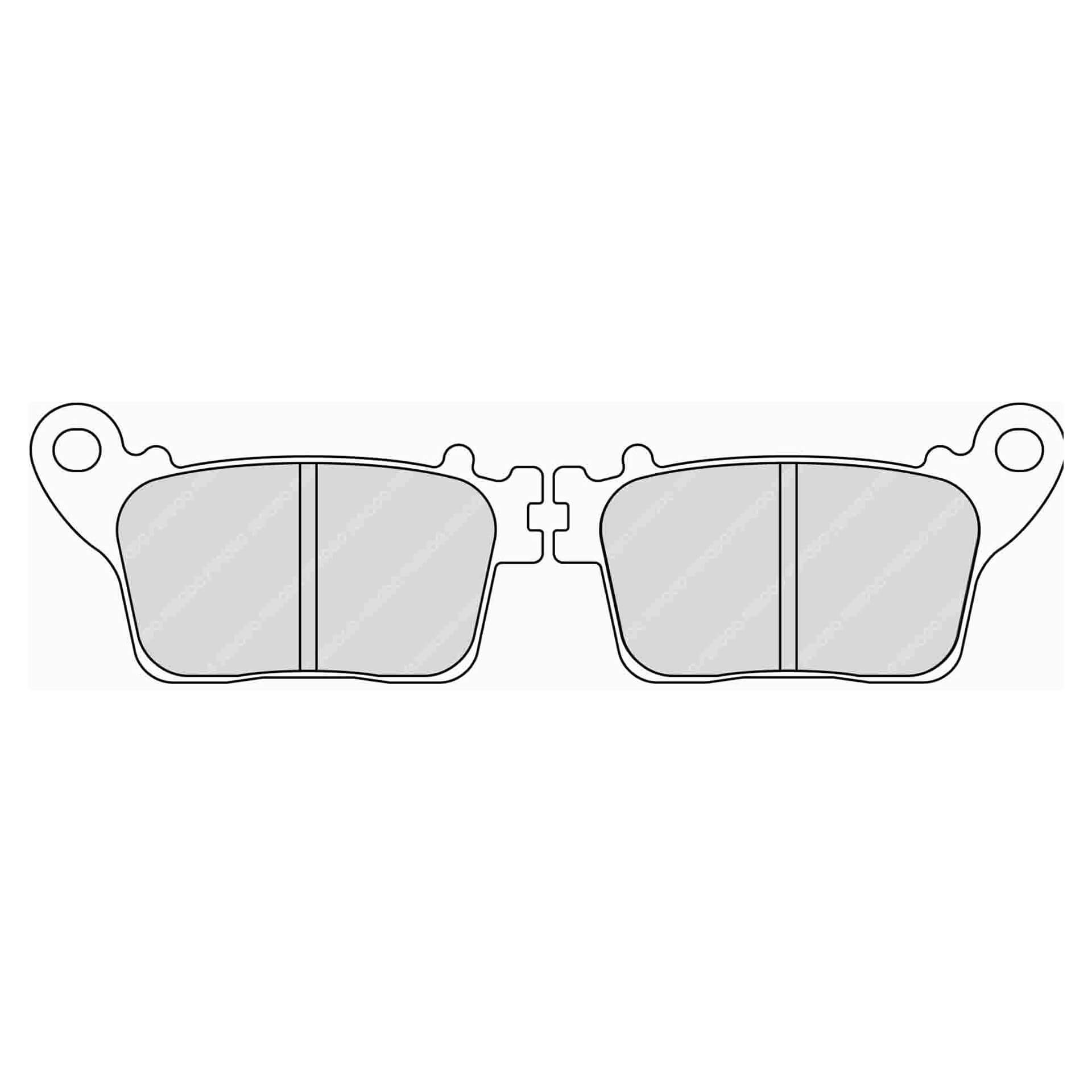 FERODO Brake pad FDB 2221P Platinum