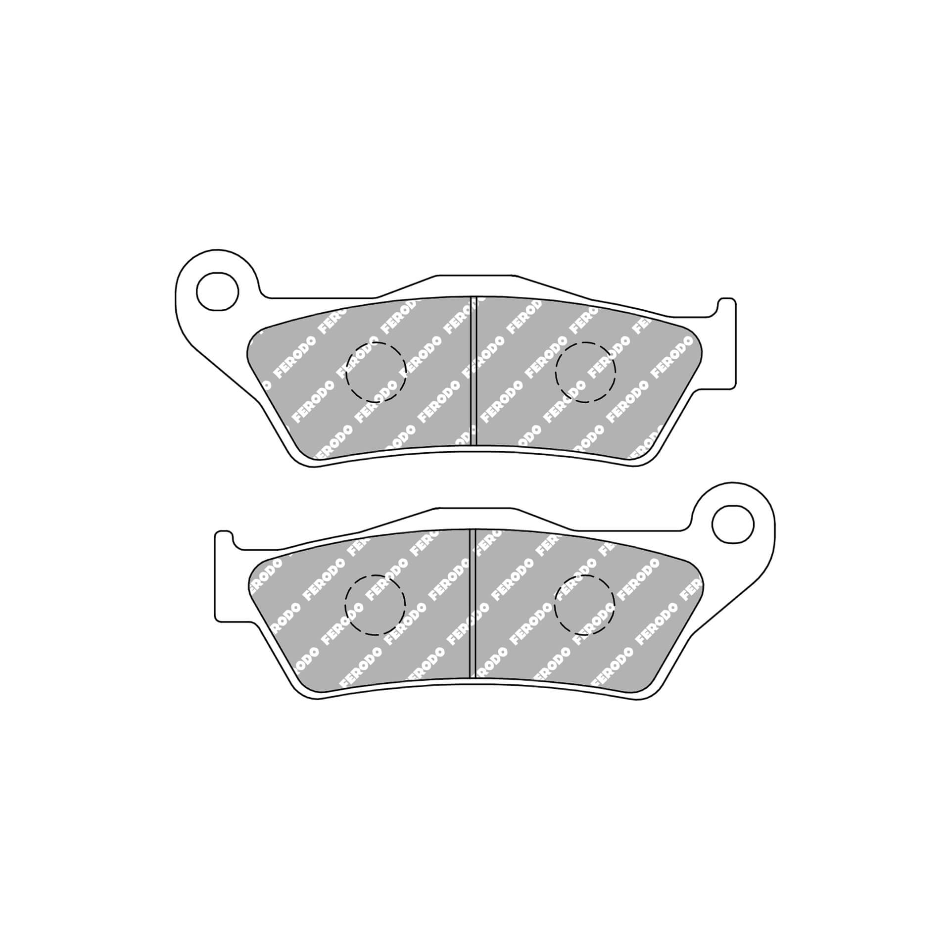 FERODO Sinter brake pad FDB 2018 ST