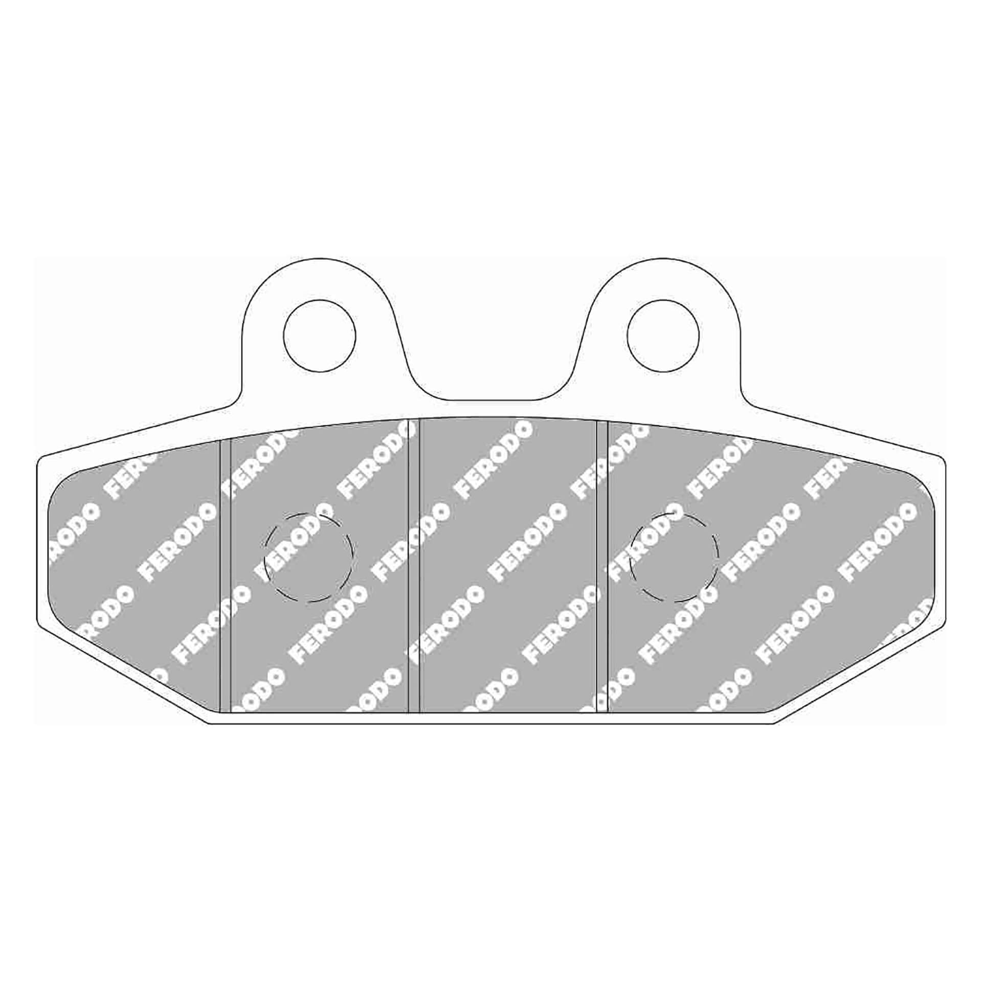 FERODO Plaquette de frein fritE FDB 2306 ST