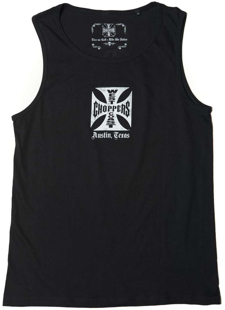 West Coast Choppers Classic Tanktop, black, Size XL, black, Size XL