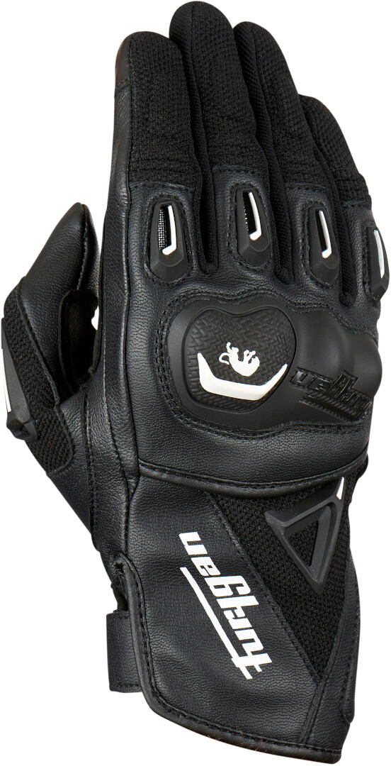 Furygan Volt Motorcycle Gloves, black-white, Size M, black-white, Size M
