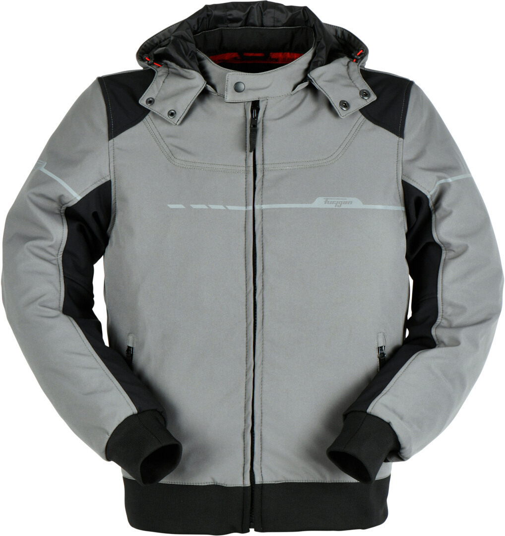 Furygan Sektor Evo Motorcycle Textile Jacket, black-grey, Size 3XL, black-grey, Size 3XL