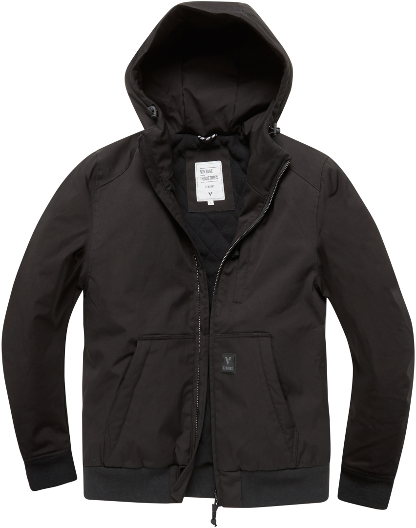 Vintage Industries Wayne Jacket, black, Size S, black, Size S