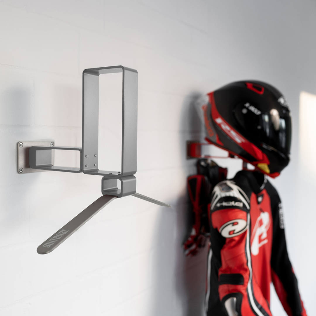 SUITBASE PRO Motorrad Garderobe, silber, silber