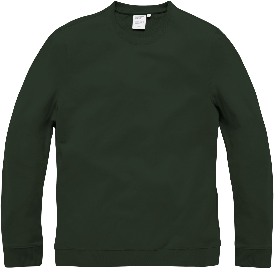 Vintage Industries Bridge Sweatshirt, grün, Größe S für Männer