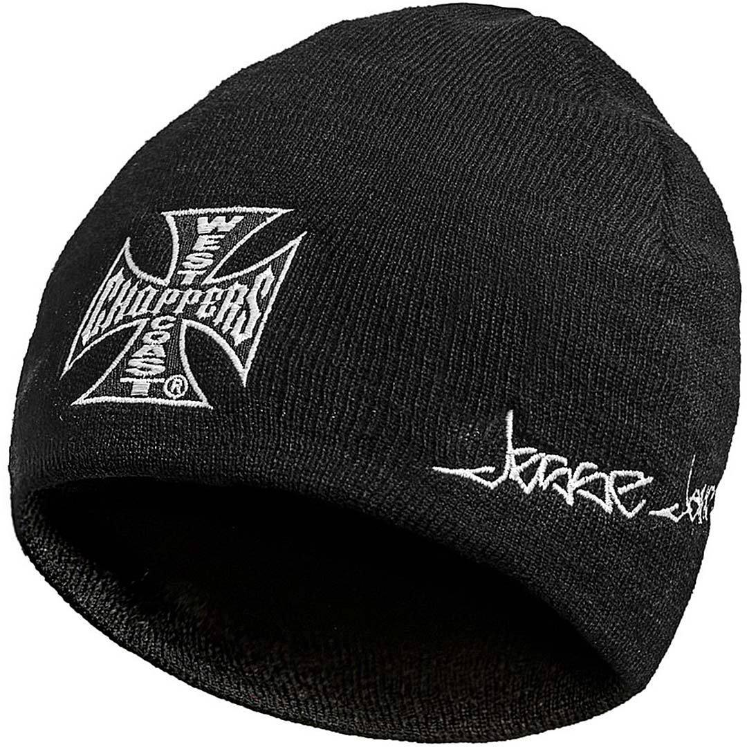 West Coast Choppers OG Classic Basic Beanie, black, black, Size One Size