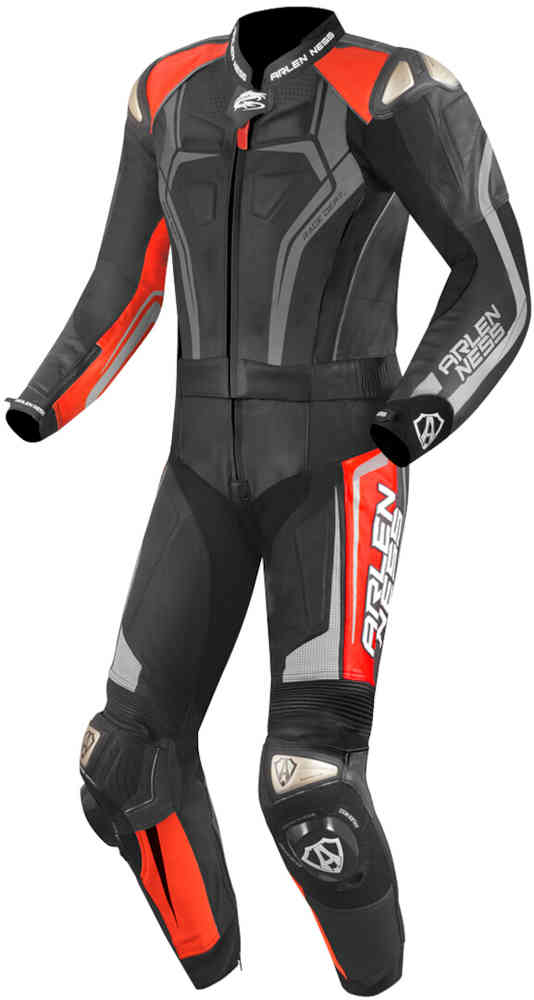 Arlen Ness Race-X Two Piece Motorcycle Leather Suit