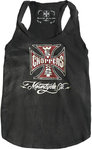 West Coast Choppers Motorcycle Co. Camiseta de tanque de señoras