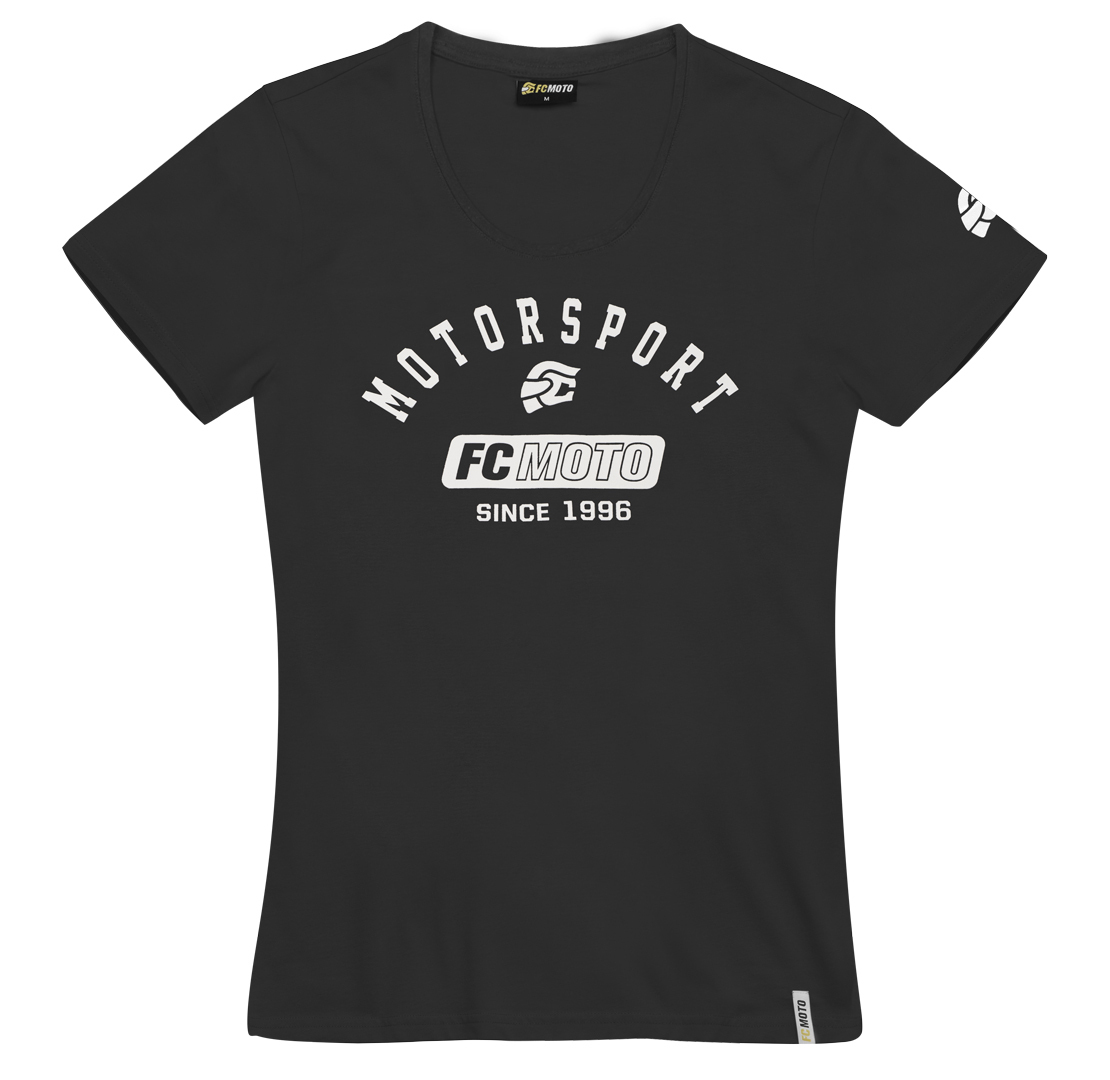 Image of FC-Moto Moto T-shirt da donna, nero, dimensione XS per donne