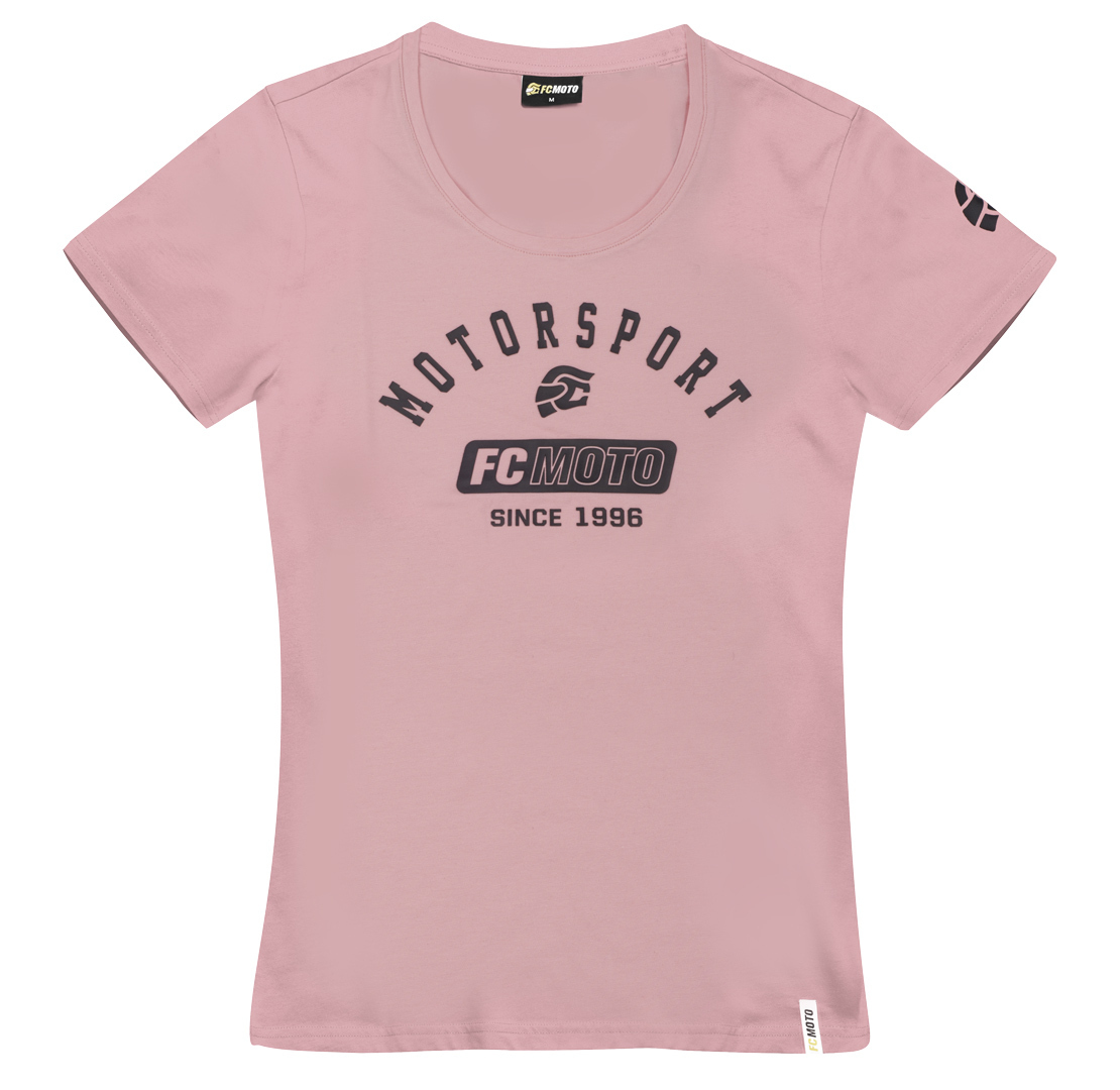 Image of FC-Moto Moto T-shirt da donna, rosa, dimensione XS per donne