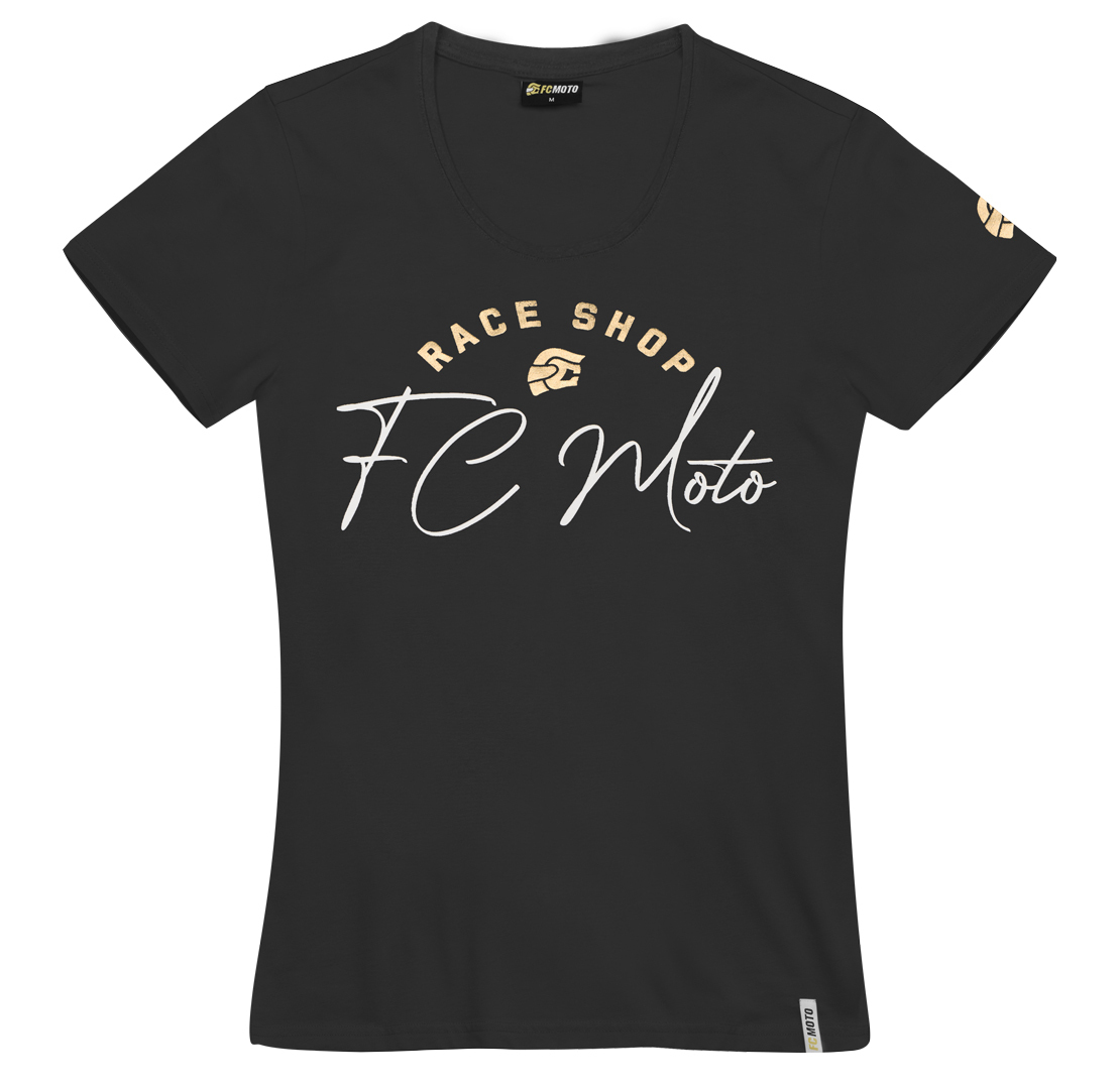 FC-Moto FCM-Sign-T Дамы футболка чёрный S 