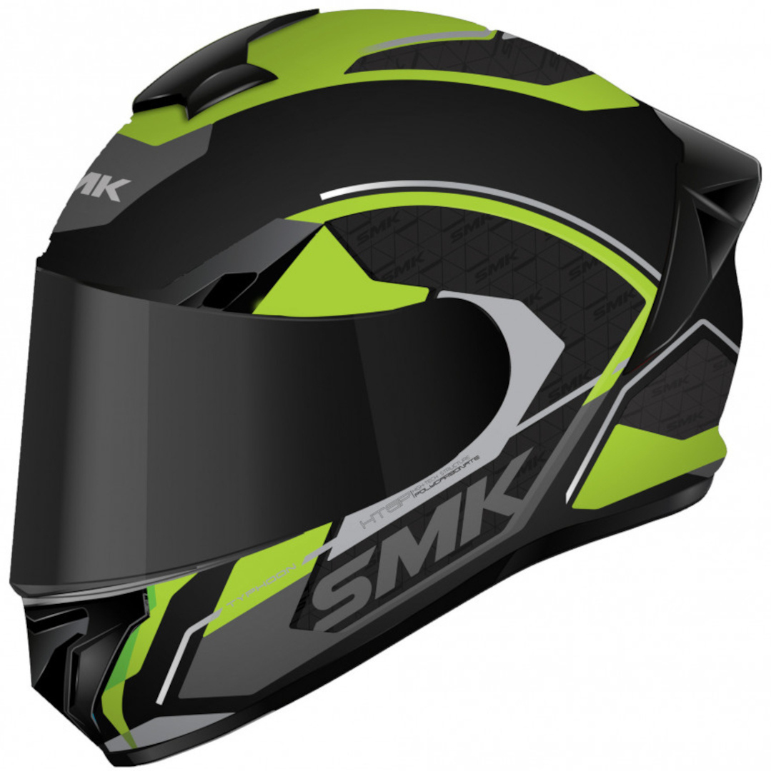 SMK Typhoon RD1 Helmet, black-yellow, Size XS, black-yellow, Size XS
