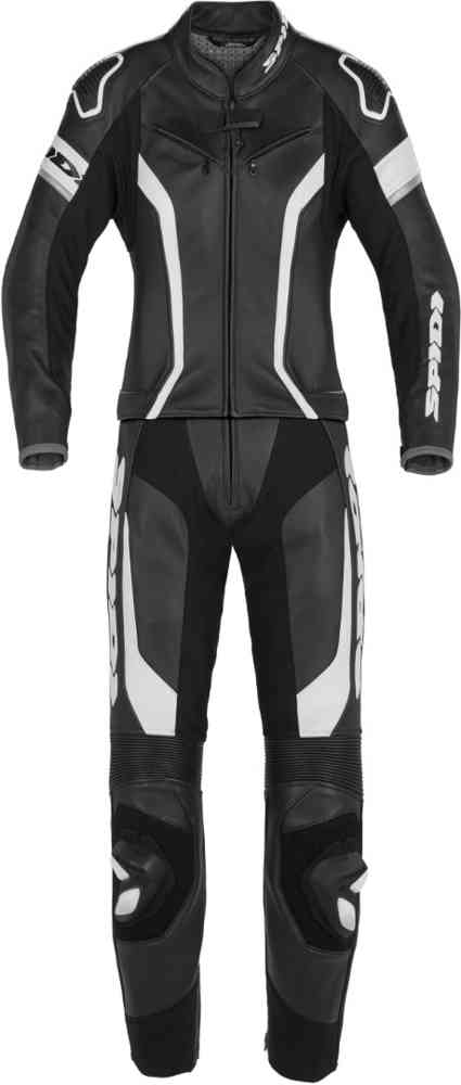 Spidi Laser Touring Deux pièces dames costume en cuir de moto