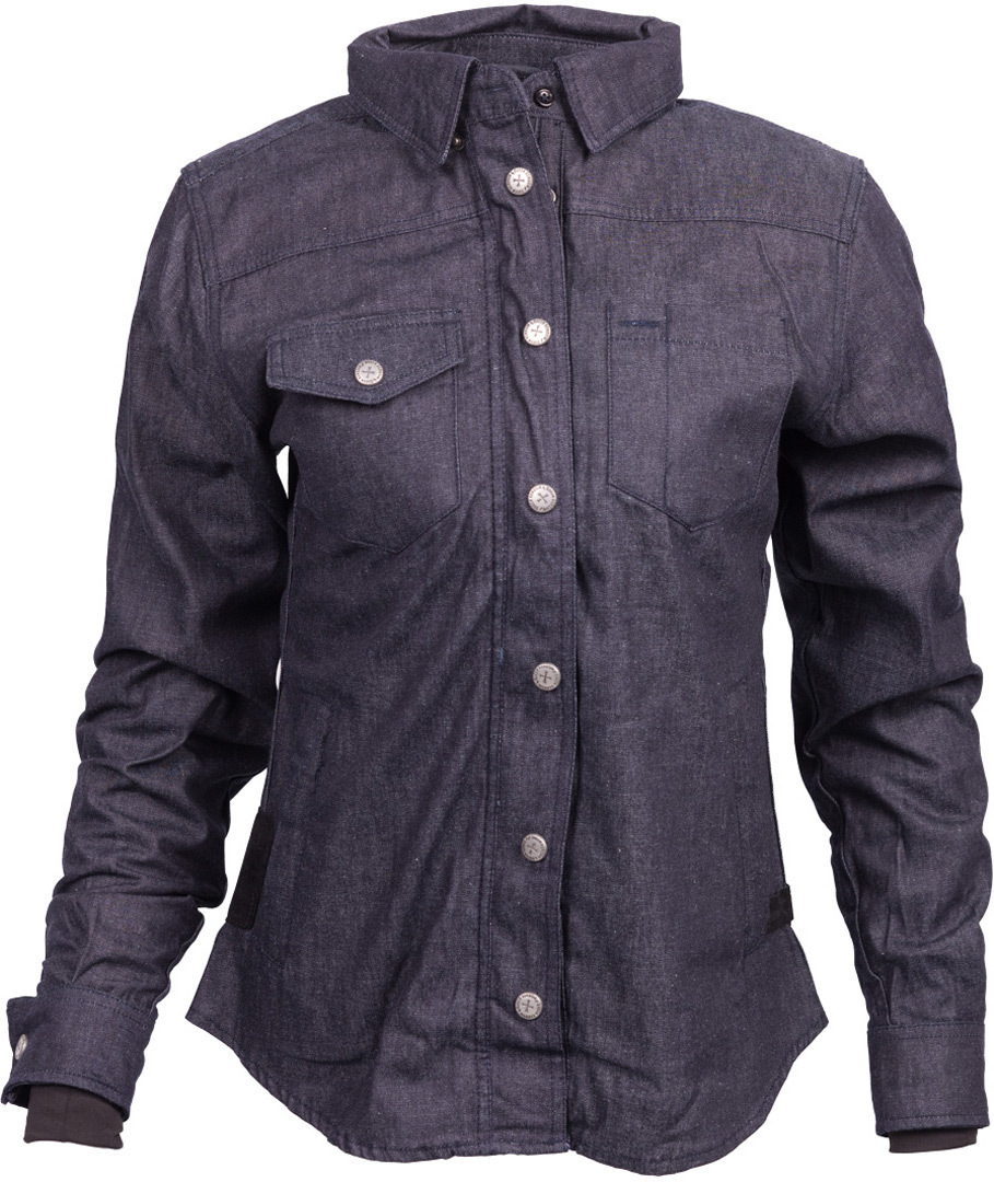 Queen Kerosin Built it Up Blanko Adventure Camisa de senyores