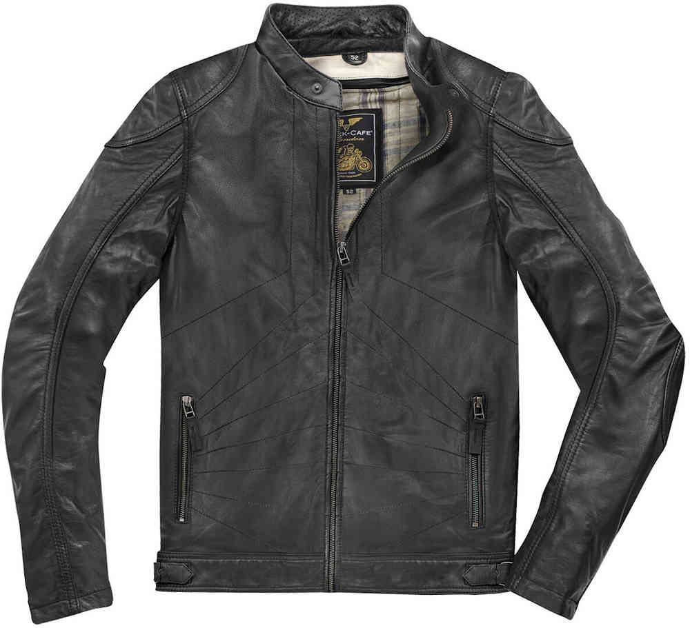 Black-Cafe London Atlanta Veste en cuir de moto