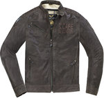 Black-Cafe London Sydney Chaqueta de cuero de motocicleta