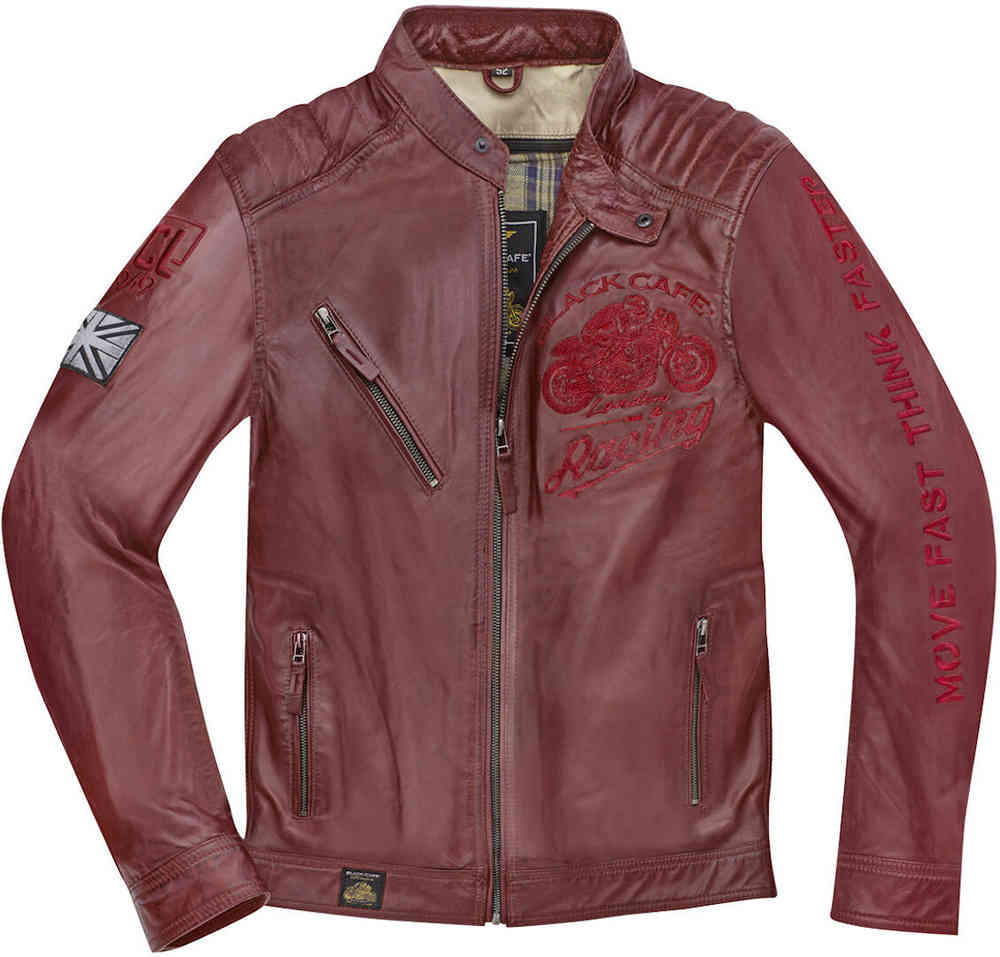 Black-Cafe London Istanbul Motorcycle Leather Jacket