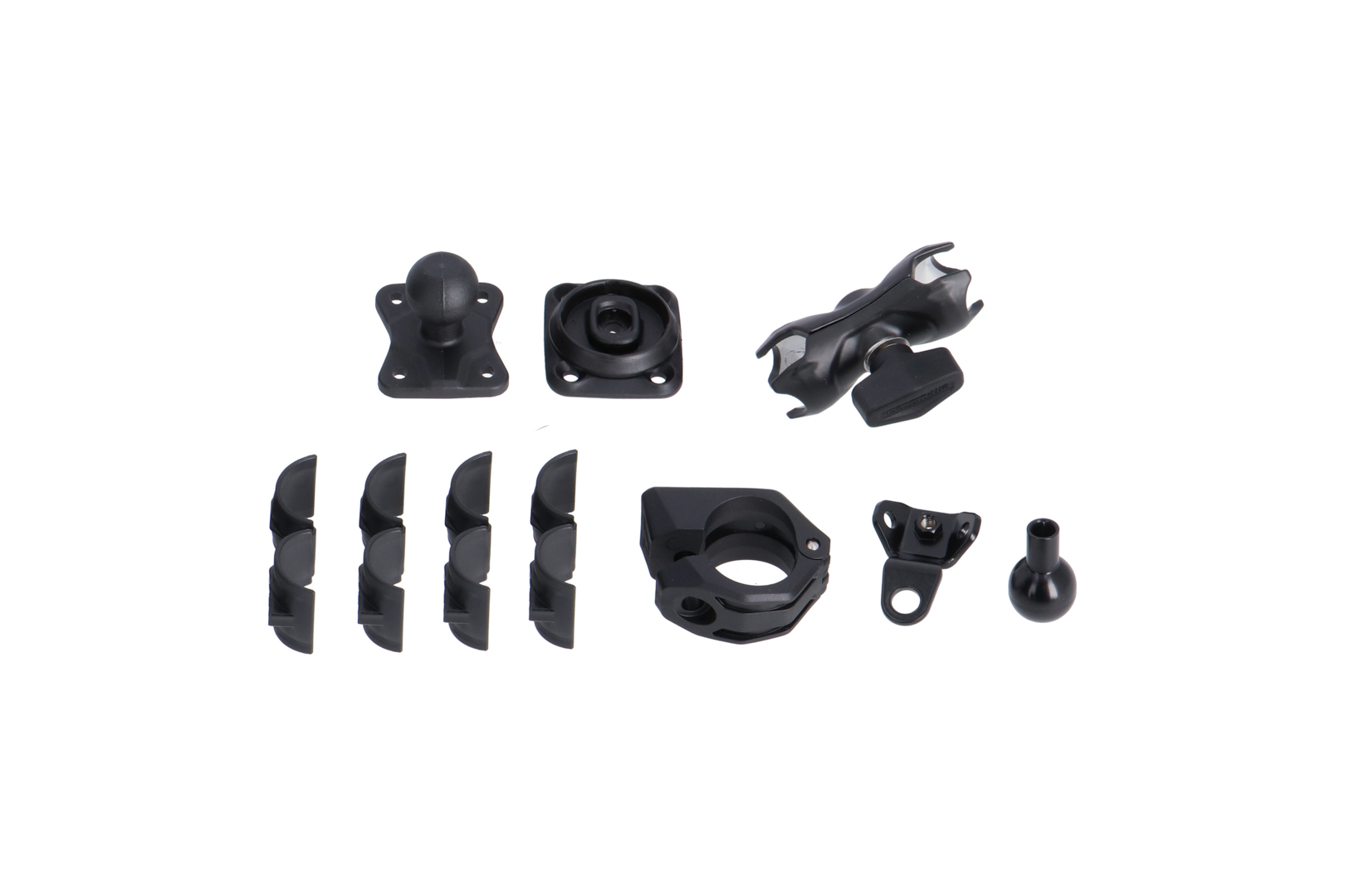 Sw-Motech Unisex Universal Gps Mount Kit With T-Lock - Incl. 2" Socket Arm, For Handlebar/Mirror Thread Size 2