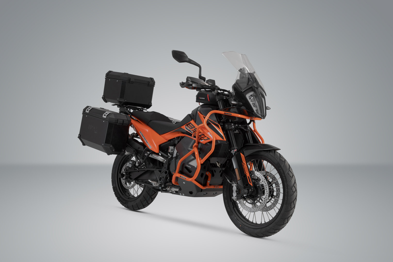 SW-Motech Adventure set Protection - Orange. KTM 790 Adv./R (19-), 890 Adv./R (20-).