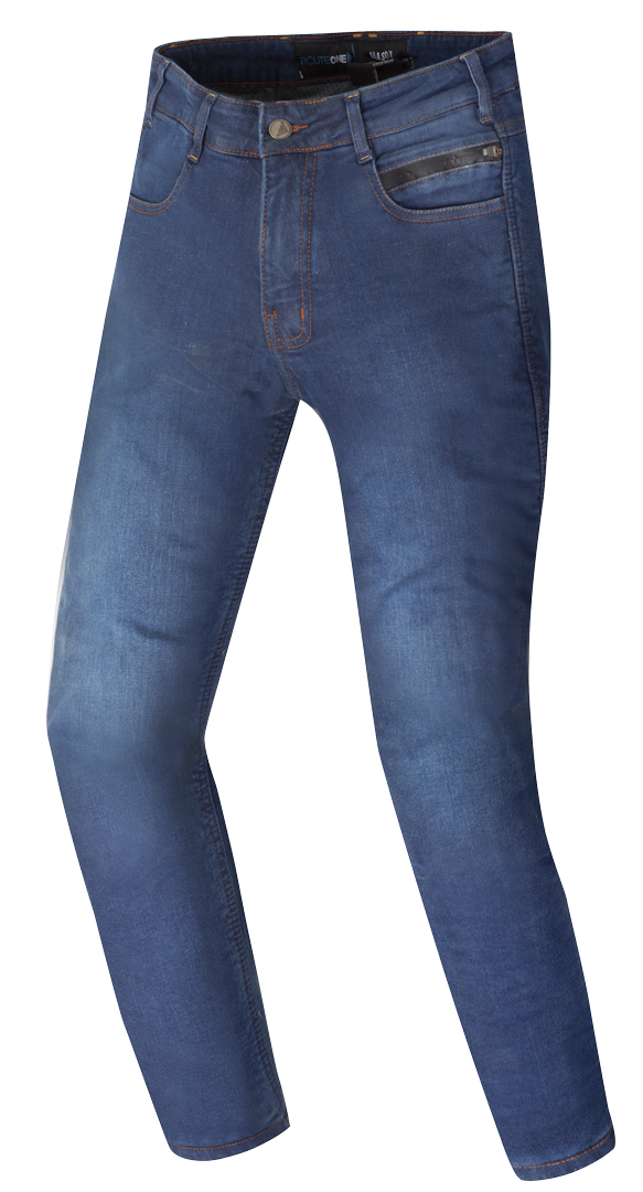 Merlin Mason Jeans de moto imperméables, bleu, taille M pour Hommes