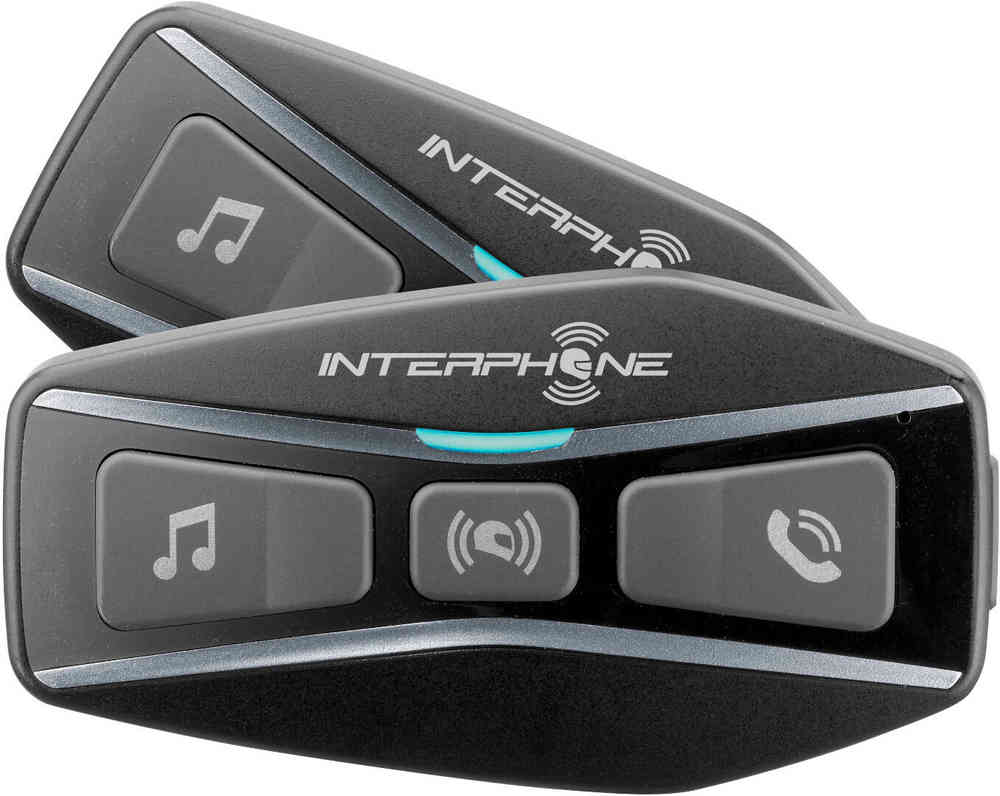 Interphone U-com 4 Dobbeltpakke til Bluetooth-kommunikationssystem