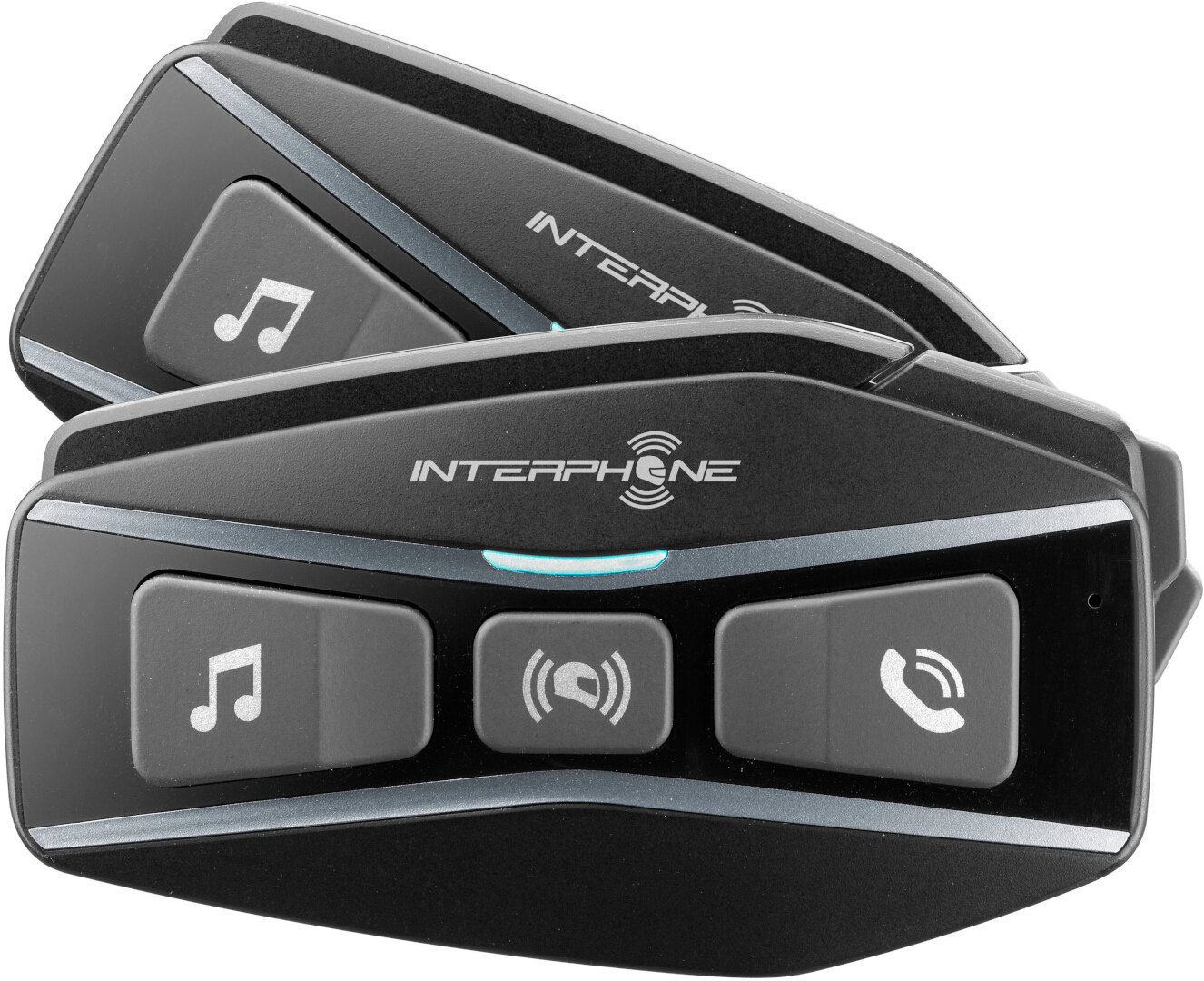 Image of Interphone U-com 16 Doppio pacchetto del sistema di comunicazione Bluetooth, nero