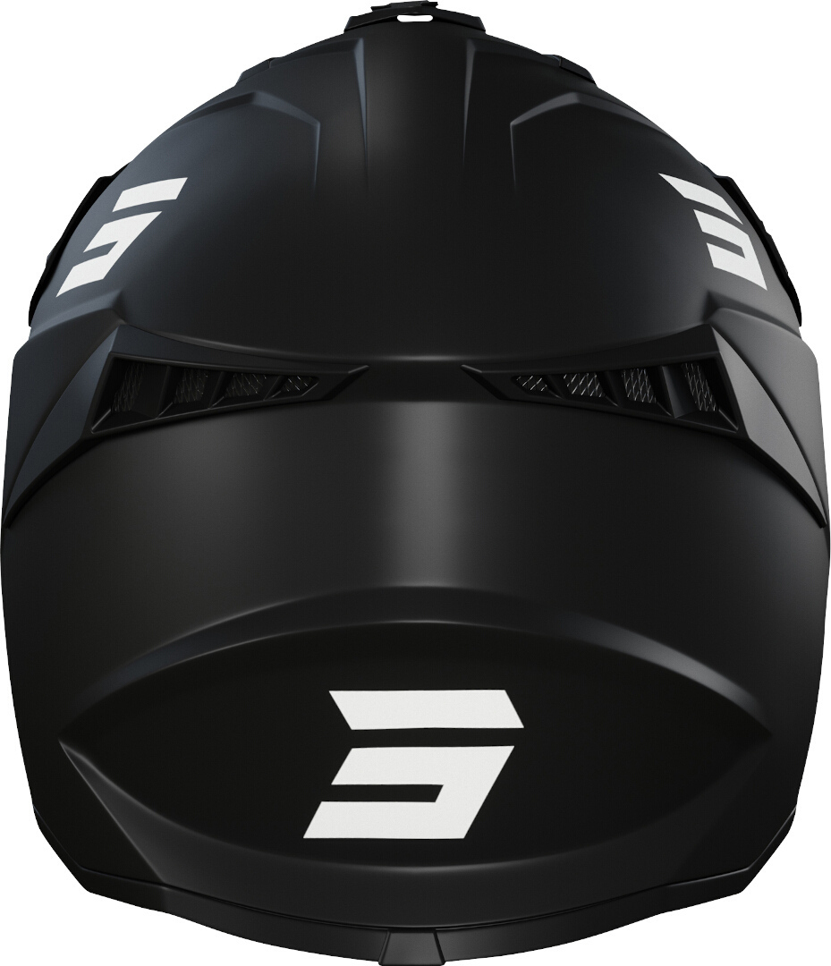 Side view of Shot Lite Solid 2.0 Motocross Helmet, black, Size XL for Men