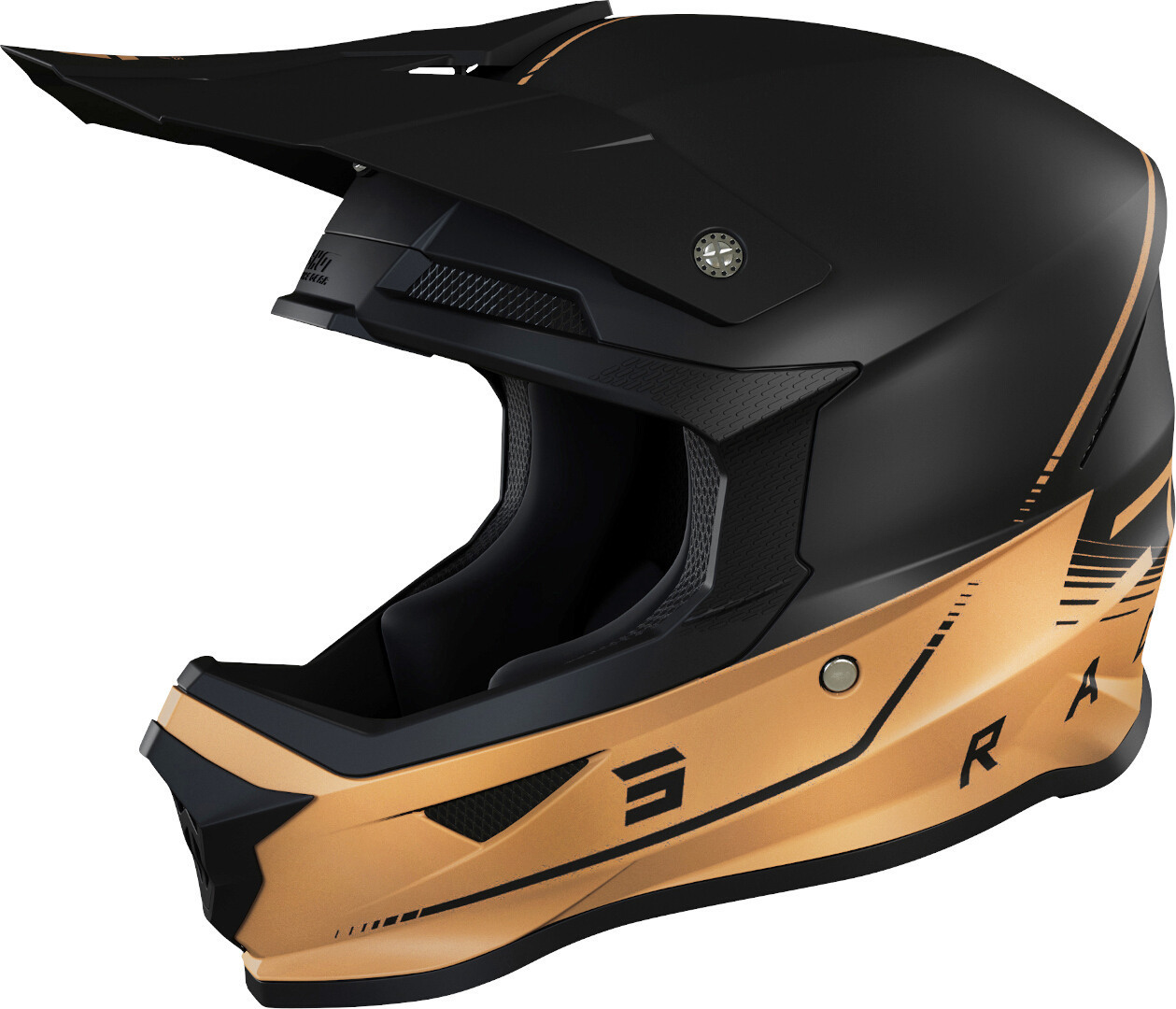 Shot Furious Raw 3.0 Motocross Helmet, black, Size XS, black, Size XS