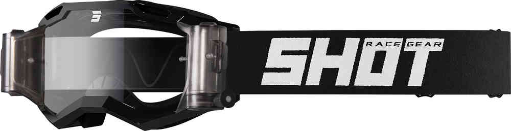 Shot Assault 2.0 Solid Roll-Off Motocross beskyttelsesbriller