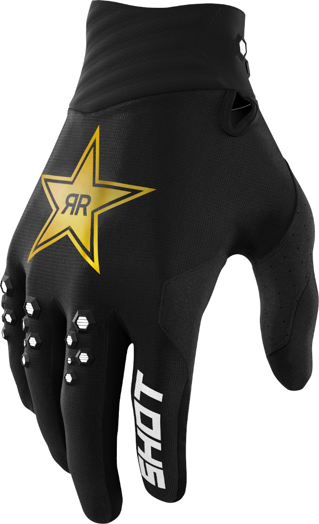 Shot Contact Replica Rockstar Limited Edition Motocross Gloves, Size M L, Size M L