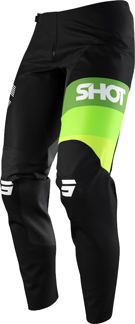 Shot Contact Story Motocross Pants, black-green, Size 26, black-green, Size 26