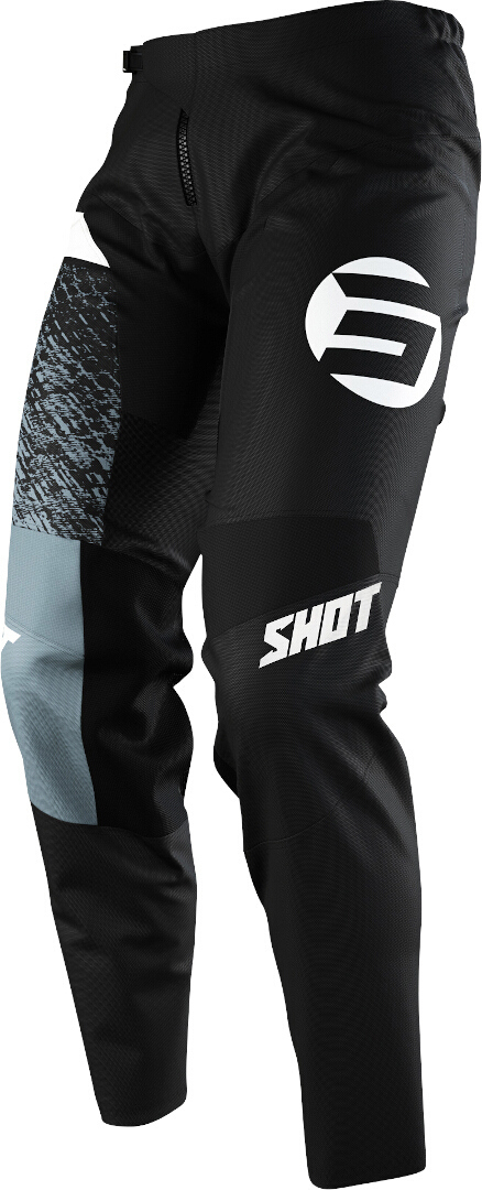 Shot Devo Roll Motocross Pants, black-grey, Size 26, black-grey, Size 26