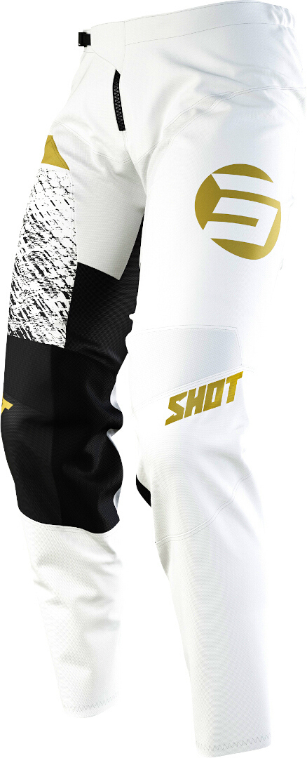 Shot Devo Roll Motocross Pants, black-white, Size 26, black-white, Size 26