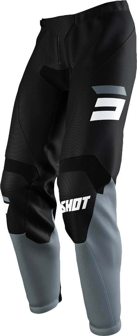 Shot Raw Burst Motorcross broek, zwart-grijs, afmeting 28
