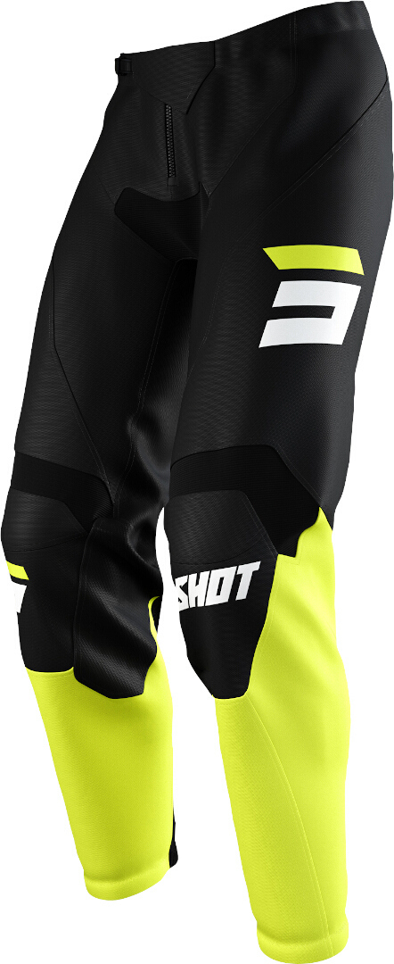 Shot Raw Burst Motocross Pants, black-yellow, Size 26, black-yellow, Size 26