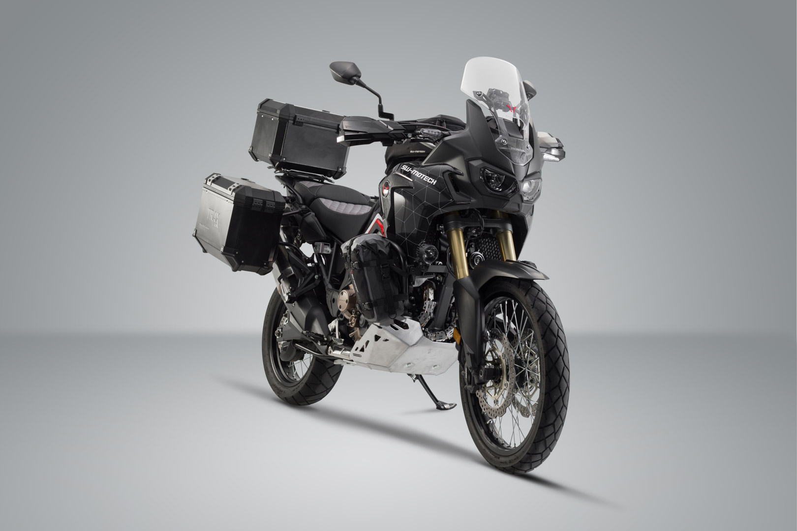 Sw-Motech Unisex Silver Protection Set - Honda Crf1000l (15-).