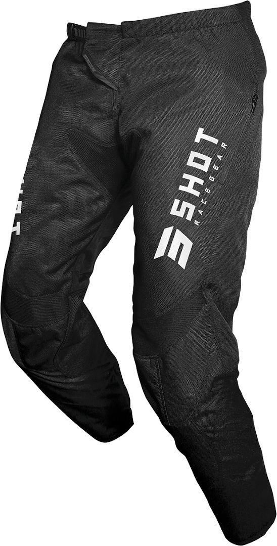 Shot Contact Zip 2.0 Motocross Hose, schwarz, Größe 36, schwarz, Größe 36