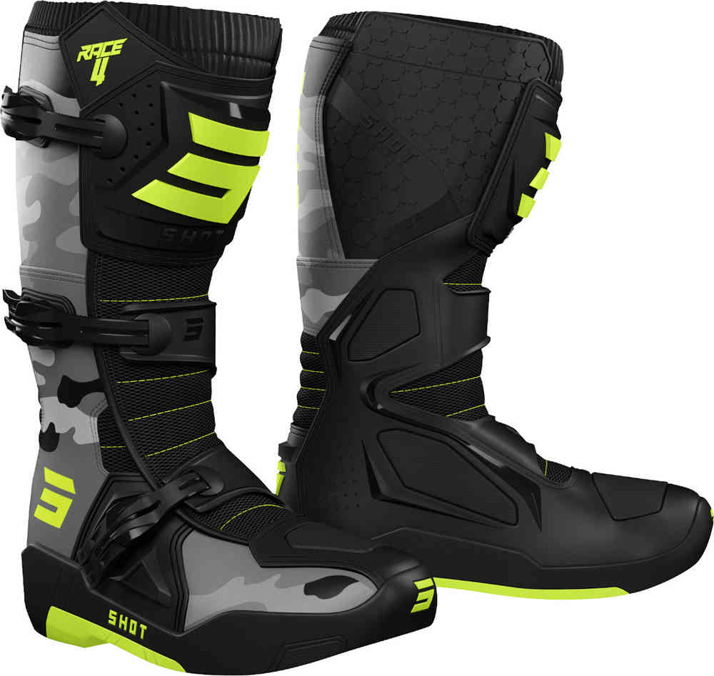 Shot Race 4 Motocross Boots buy cheap FC Moto