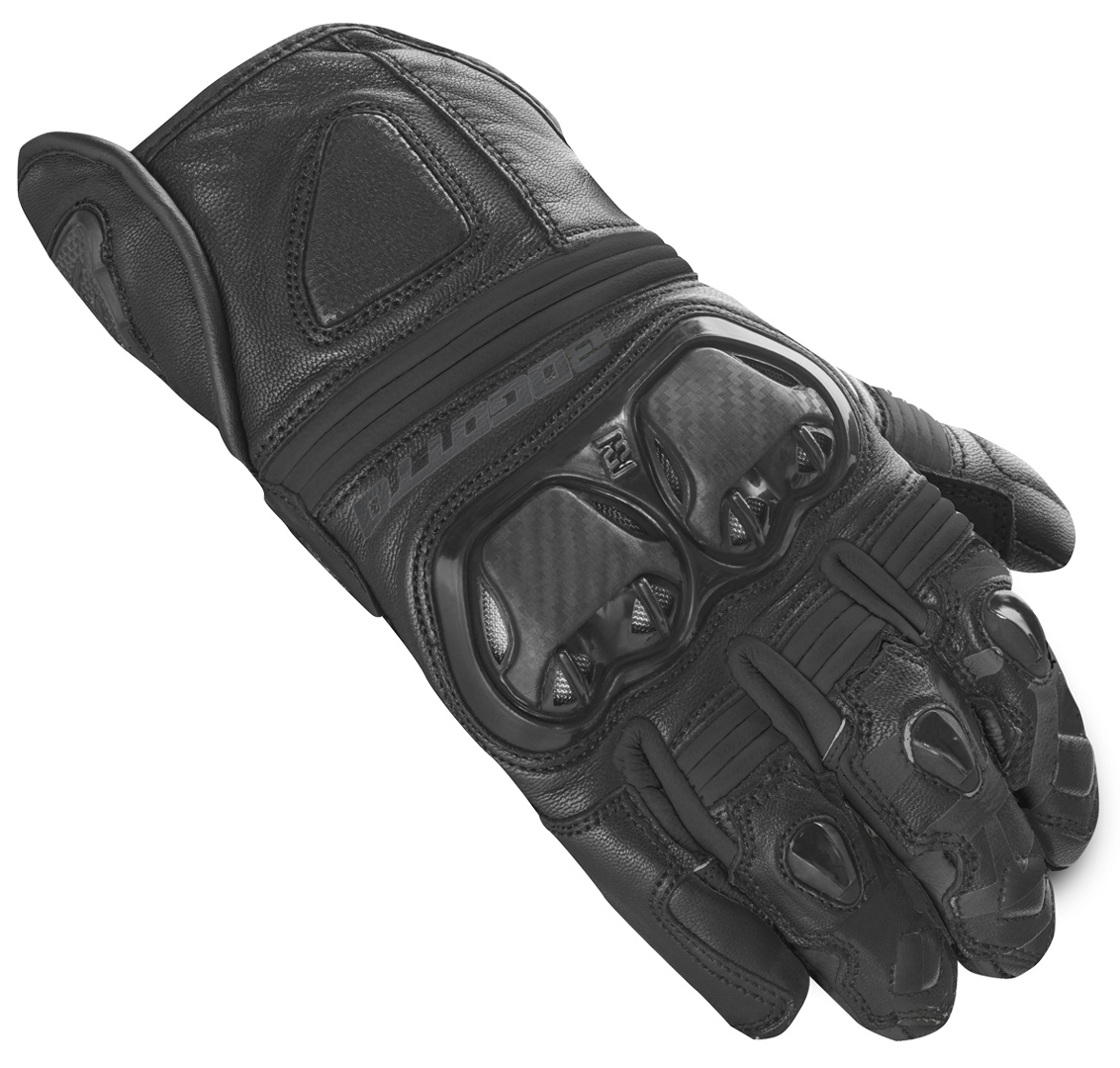 Bogotto Grand Champ De Handschoenen van de motorfiets, zwart, afmeting S