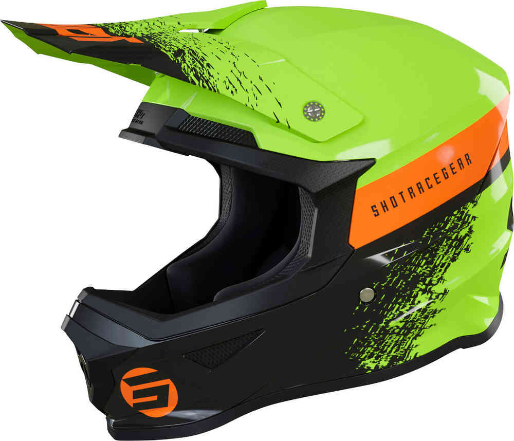 Shot Furious Roll Kinder Motocross Helm