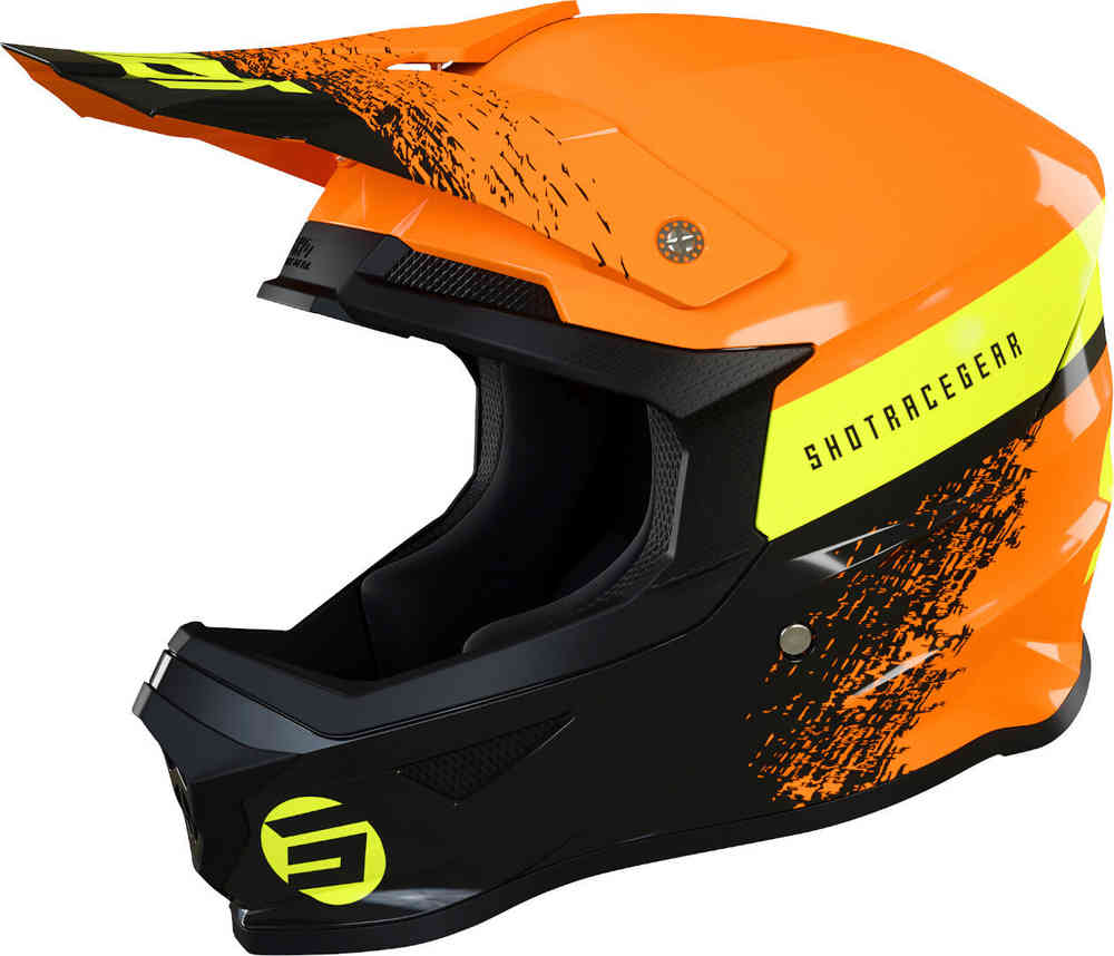 Shot Furious Roll Kinder Motocross Helm